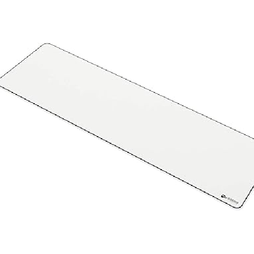 Glorious Extended Gaming Mouse Pad/Mat   White  11x 36  GW E
