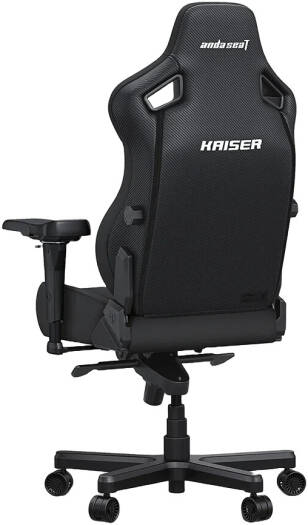 AndaSeat Kasier 4 Series Premium Gaming Chair Linen Fabric,Carbon Black, XL | AD12YDDC-XLL-20-B-CF