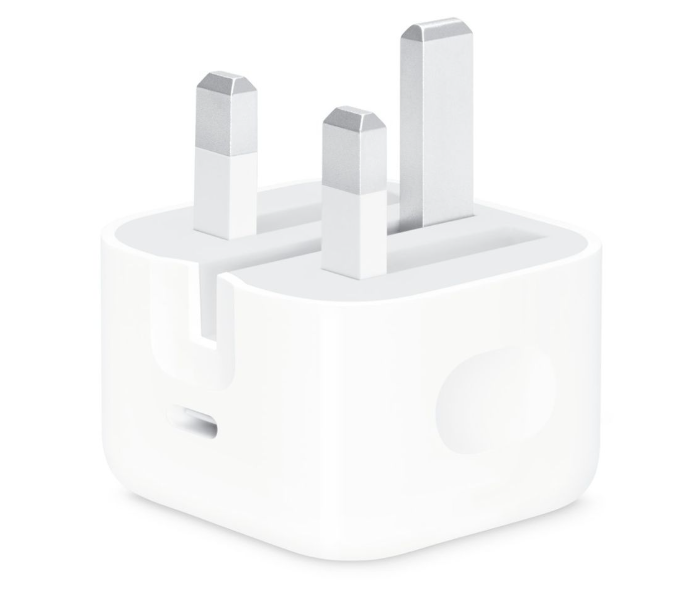 Admos 20W USB-C Power Adapter and USB-C To Lightning Cable - White