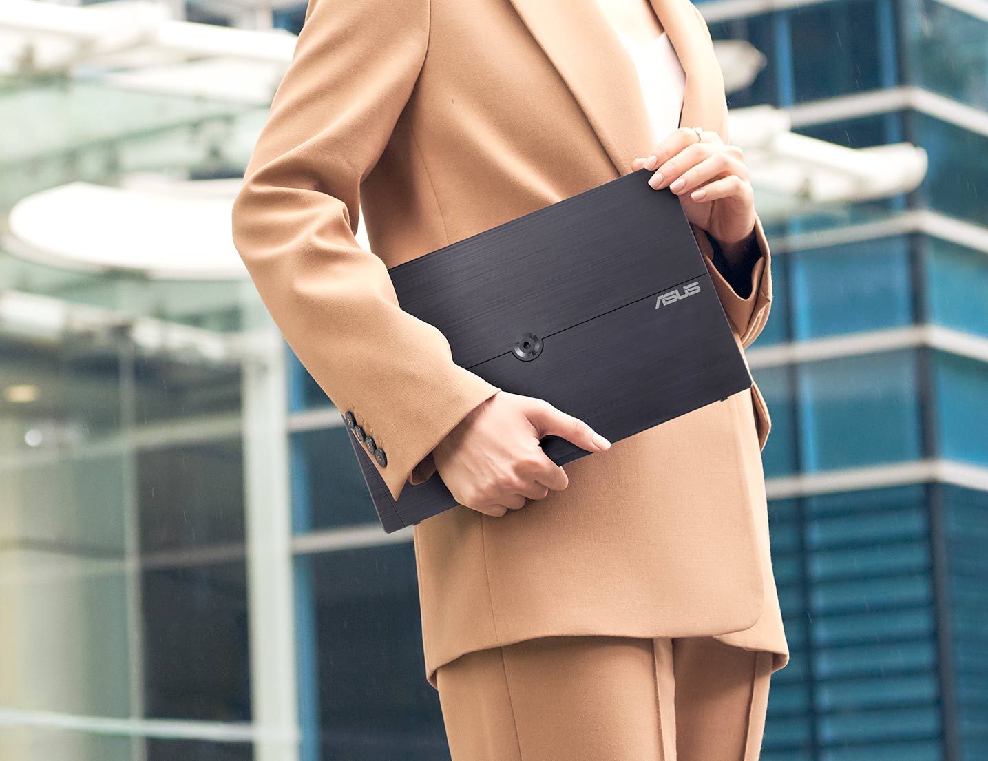 ASUS ZenScreen Portable USB Monitor- 16 inch (15.6 inch viewable) Full HD, IPS, Hybrid Signal Solution, USB Type-C-MB16ACV