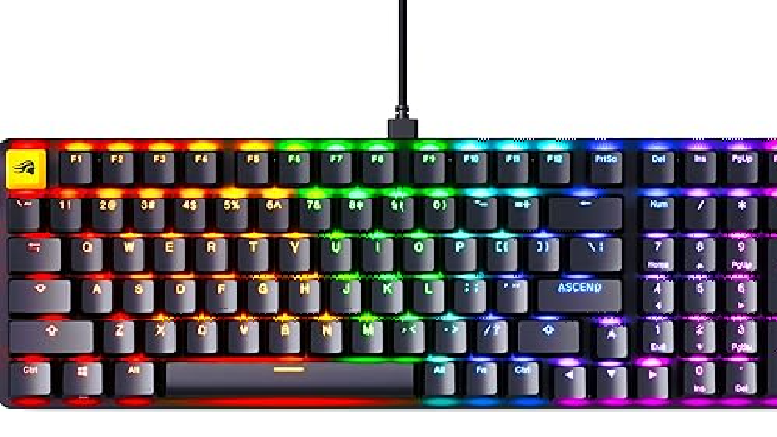 Glorious GMMK 2 rebuilt Black Mechanical Keyboard GLO-GMMK2-96-FOX-B-A Arabic