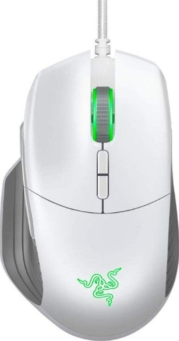 Razer Basilisk Gaming Mouse Mercury White