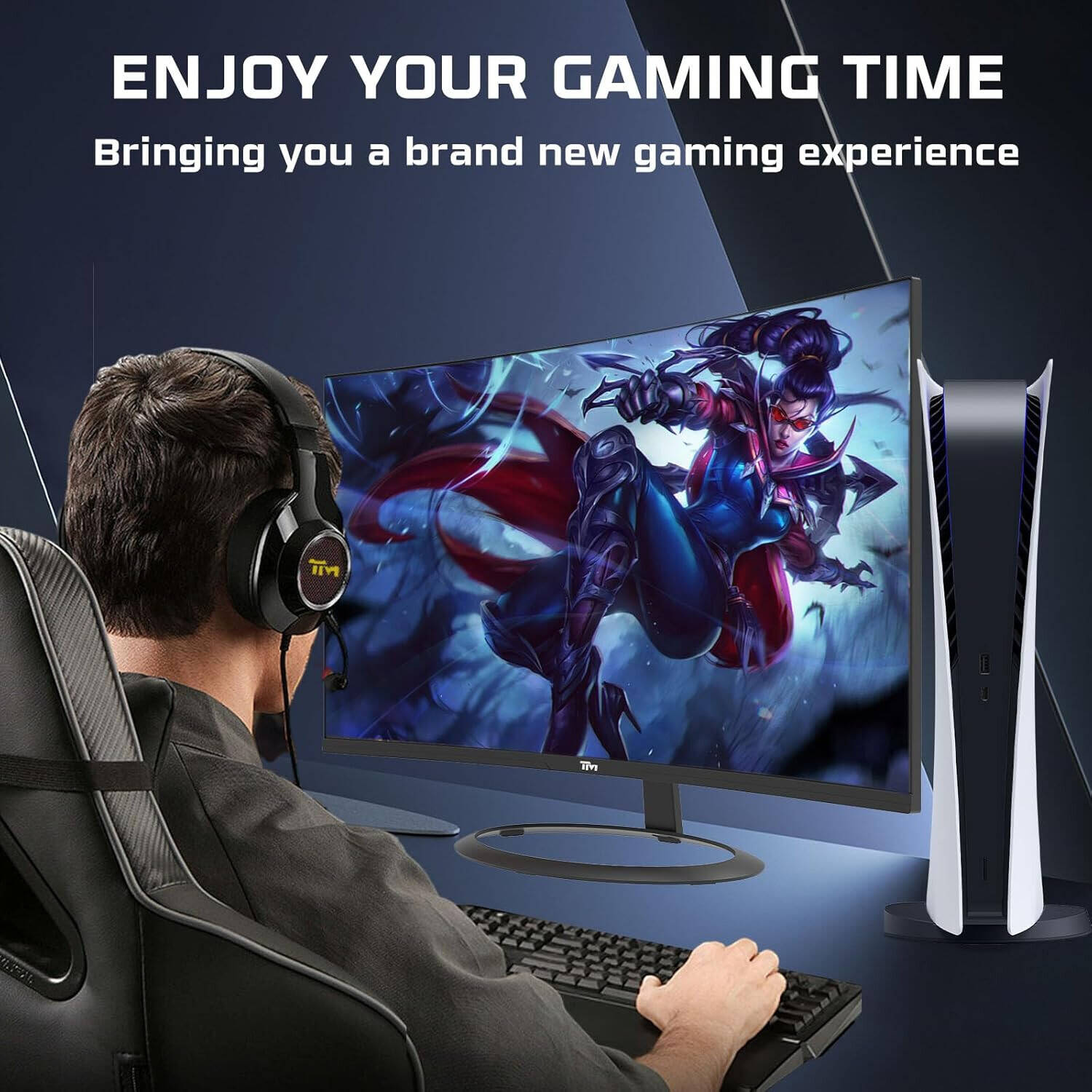 Twisted Mind TM32CFHD180VA Curved 32inch FHD 180Hz 1ms Gaming monitor