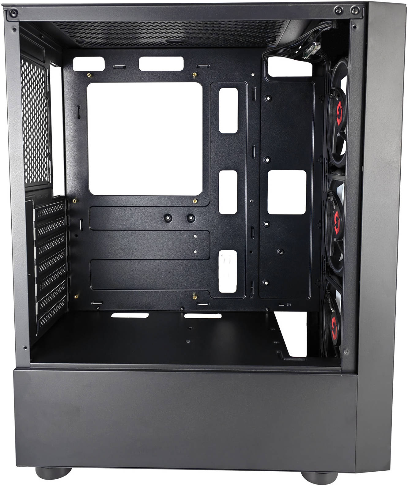 GameOn Trident II S-Series Mid Tower Gaming Case-GO-TRIDENTII-S