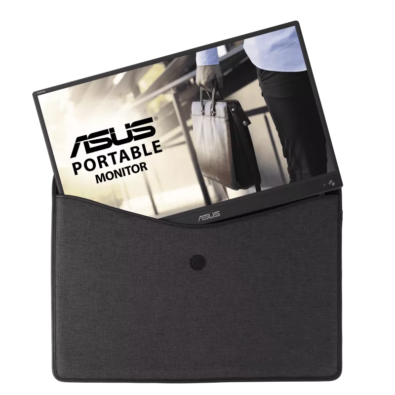 ASUS ZenScreen Portable USB Monitor-16 inch Full HD, IPS, Hybrid Signal Solution, USB Type-C -MB16ACV