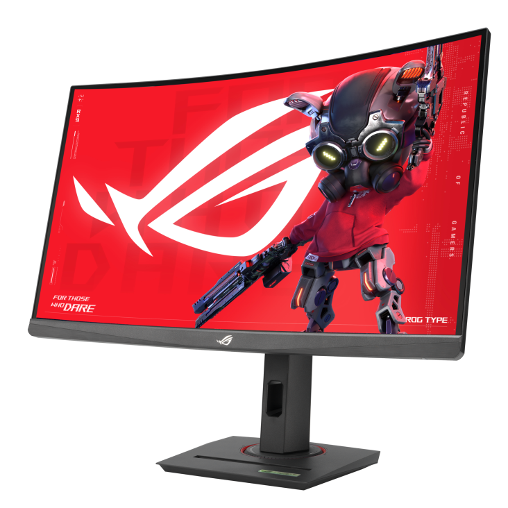 ASUS ROG Strix Gaming Monitor 27-inch 2560x1440, Curved, 180Hz (Above 144Hz) USB Type-C 1ms,-XG27WCS