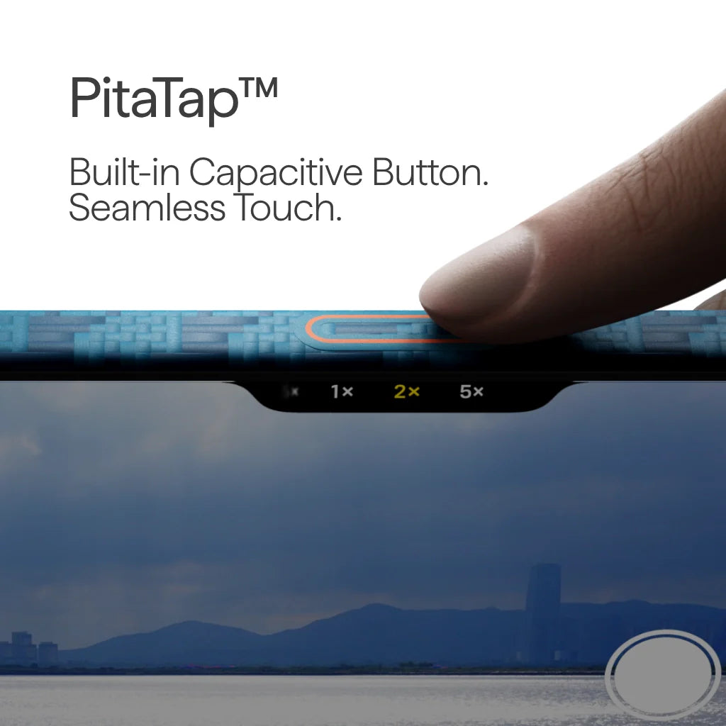 Pitaka iPhone 17 Pro Max Case - Happiness Rides-Indigo
