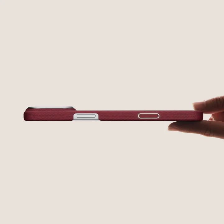 Pitaka iPhone 17 Pro Max Case - Harvard Crimson