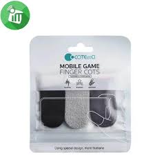 COTECi 6 Pack Mobile Game Finger Sleeve Set Gaming Gloves