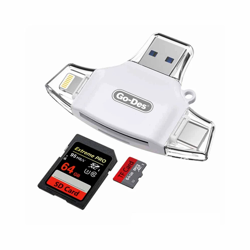 Go-Des GD-DK103 4in1 Card Reader