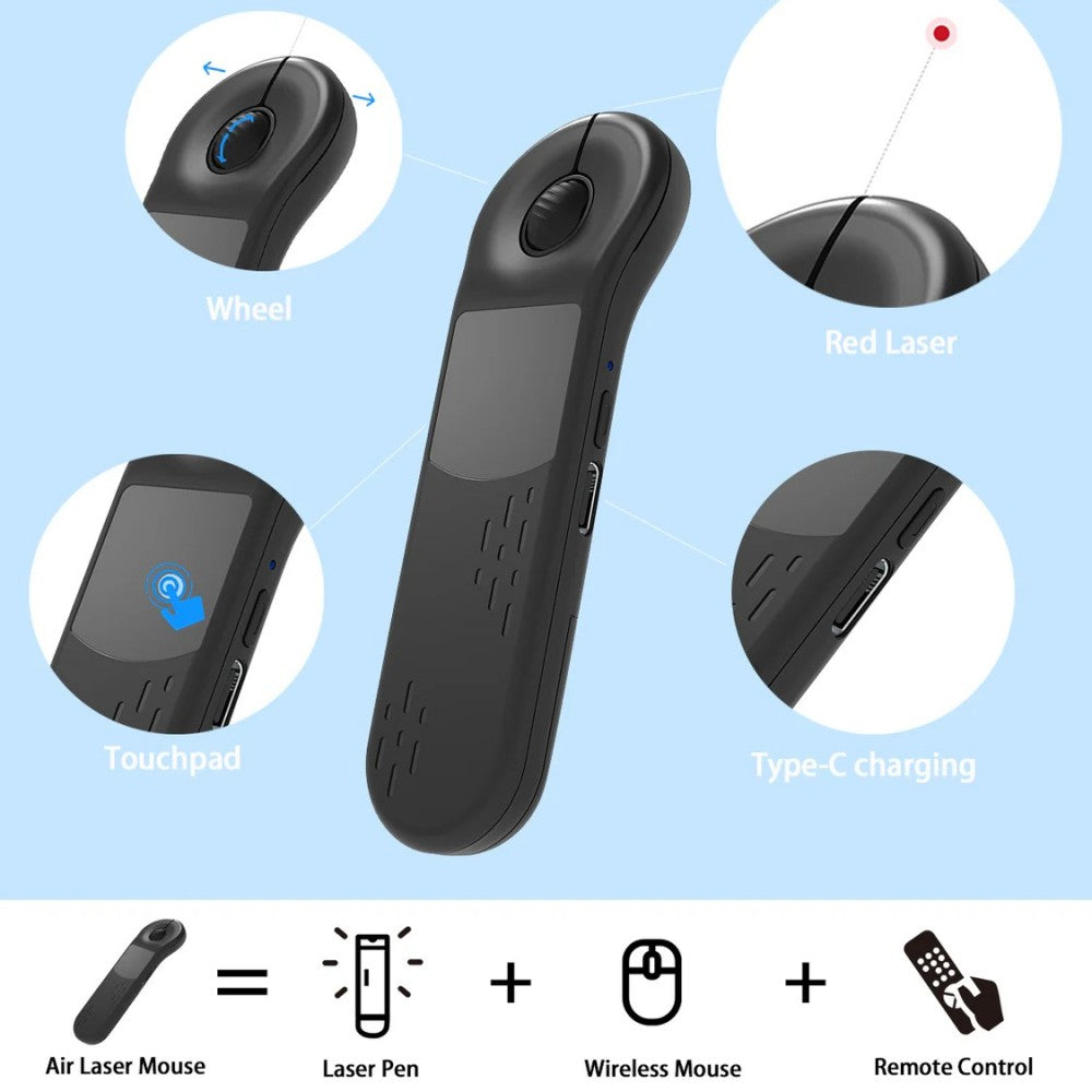 Multi functional Air Laser Mouse -D13 Pro