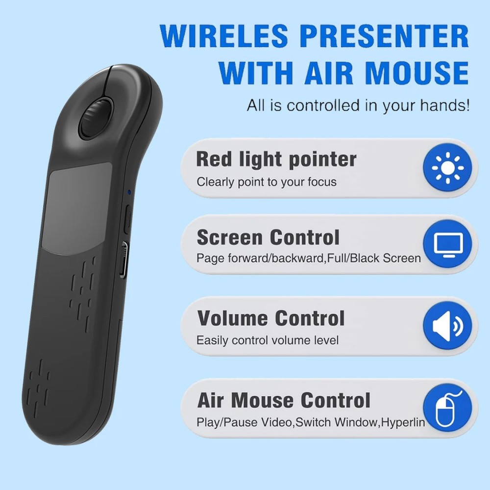 Multi functional Air Laser Mouse -D13 Pro