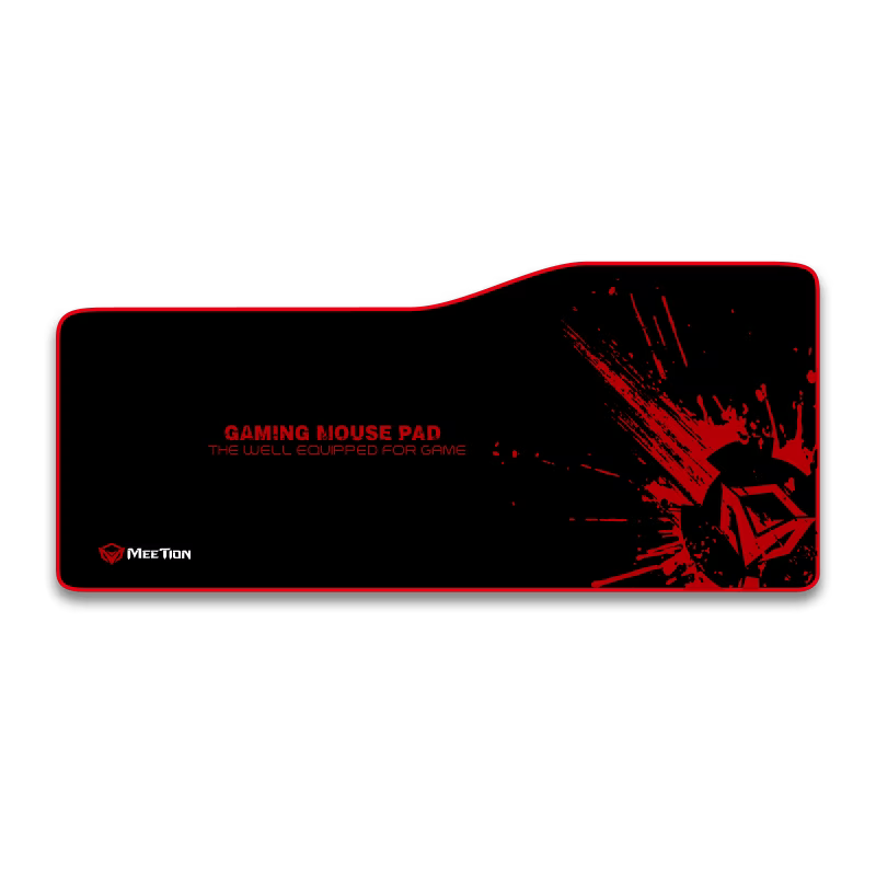 Meetion Mt-P100 Longer Rubber Square Gaming Mouse Pad - Black