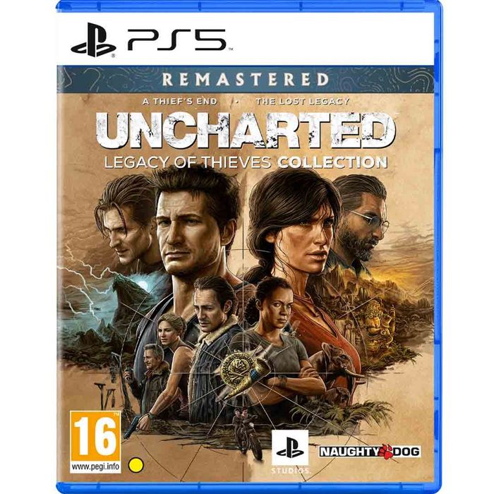 Uncharted: Legacy of Thieves Collection Remastered R2 -PS5