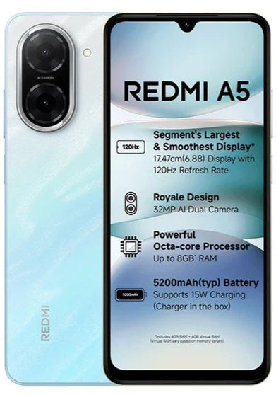 Xiaomi Redmi A5 3GB 64GB - Ocean Blue