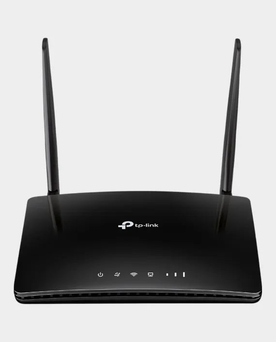 TP-Link Archer MR202 AC750 Wireless Dual Band 4G LTE Router | 2 Antennas | 300 Mbps | 1 x LAN/WAN, 3 x LAN - Black