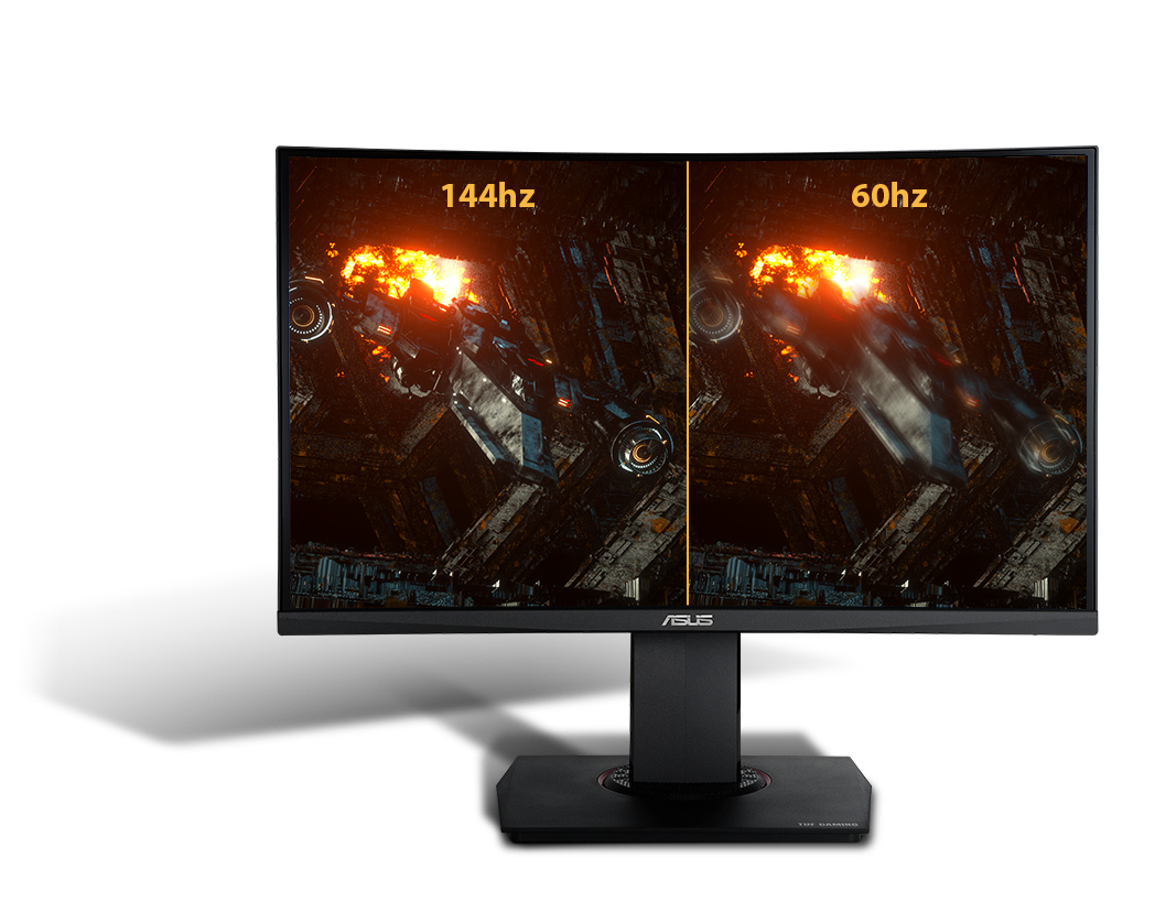 ASUS TUF Gaming Curved Gaming Monitor –24 inch Full HD,144Hz,1ms VG24VQ