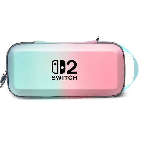 Nintendo Switch 2 Portable Carry Case Large -Pink /Sky Blue