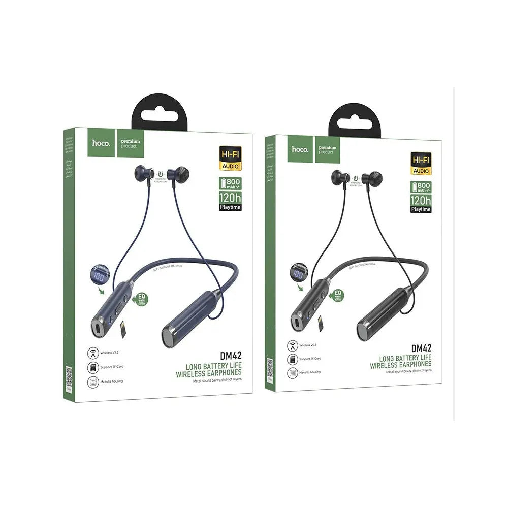 Hoco Wireless Neck Band Earphones - DM42