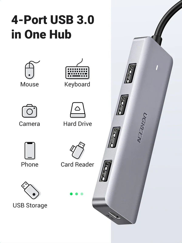 Ugreen 4 Ports USB C Hub - 70336