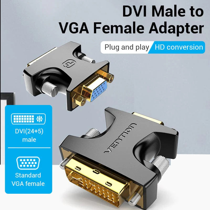 Vention DVI Male to VGA Female Adapter