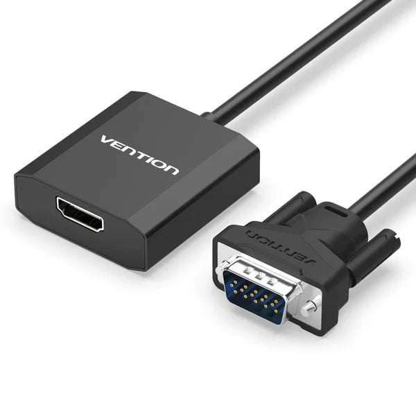 Vention VGA to HDMI Converter with Female Micro USB and Audio Port 0.15M - ACEB0